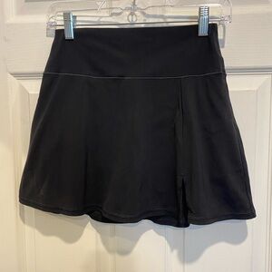 Aerie Black Mini Skort